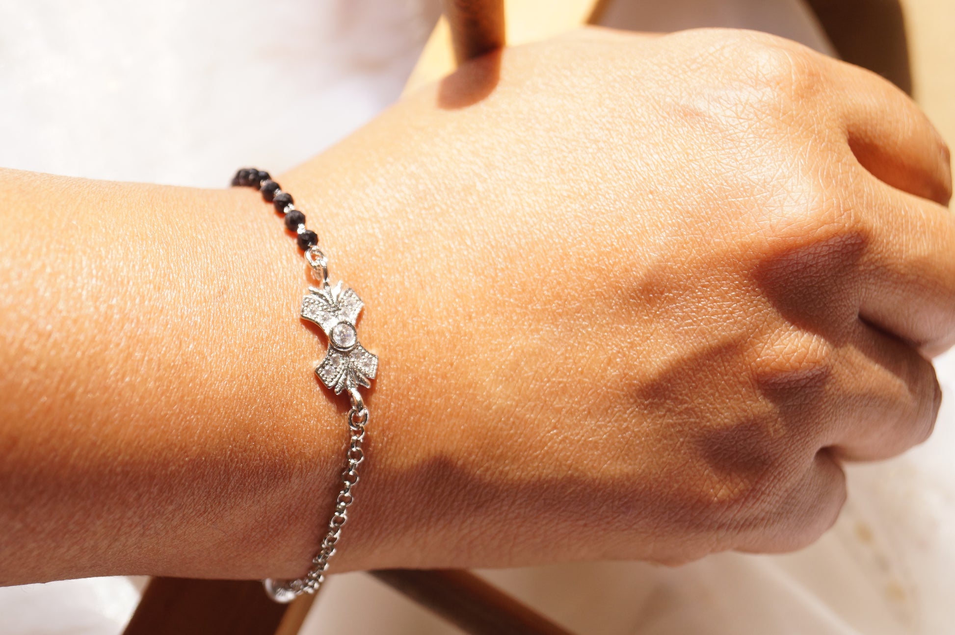 Mangalsutra Bow Bracelet