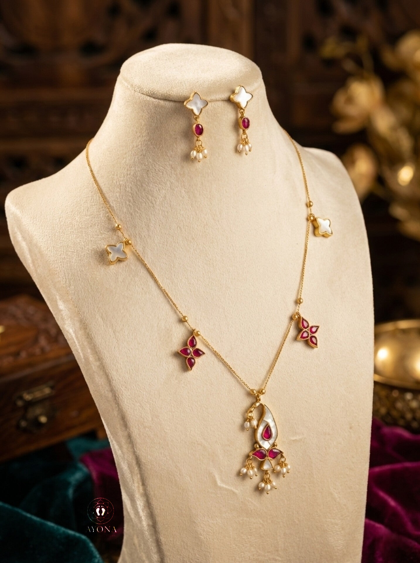 Mayuri Jadau necklace set