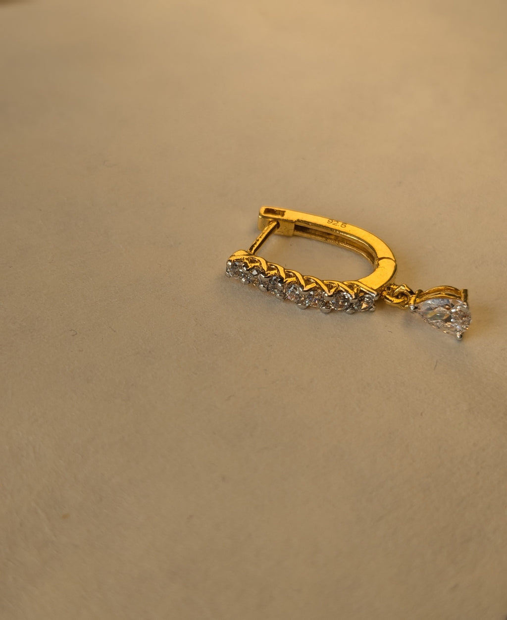 Sangi Baali gold plated silver earrings