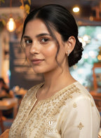 Mrinal gold plated stud earrings