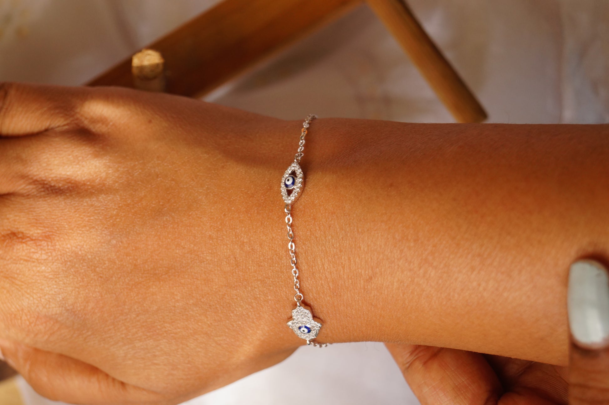 Evil Eye Charm Bracelet