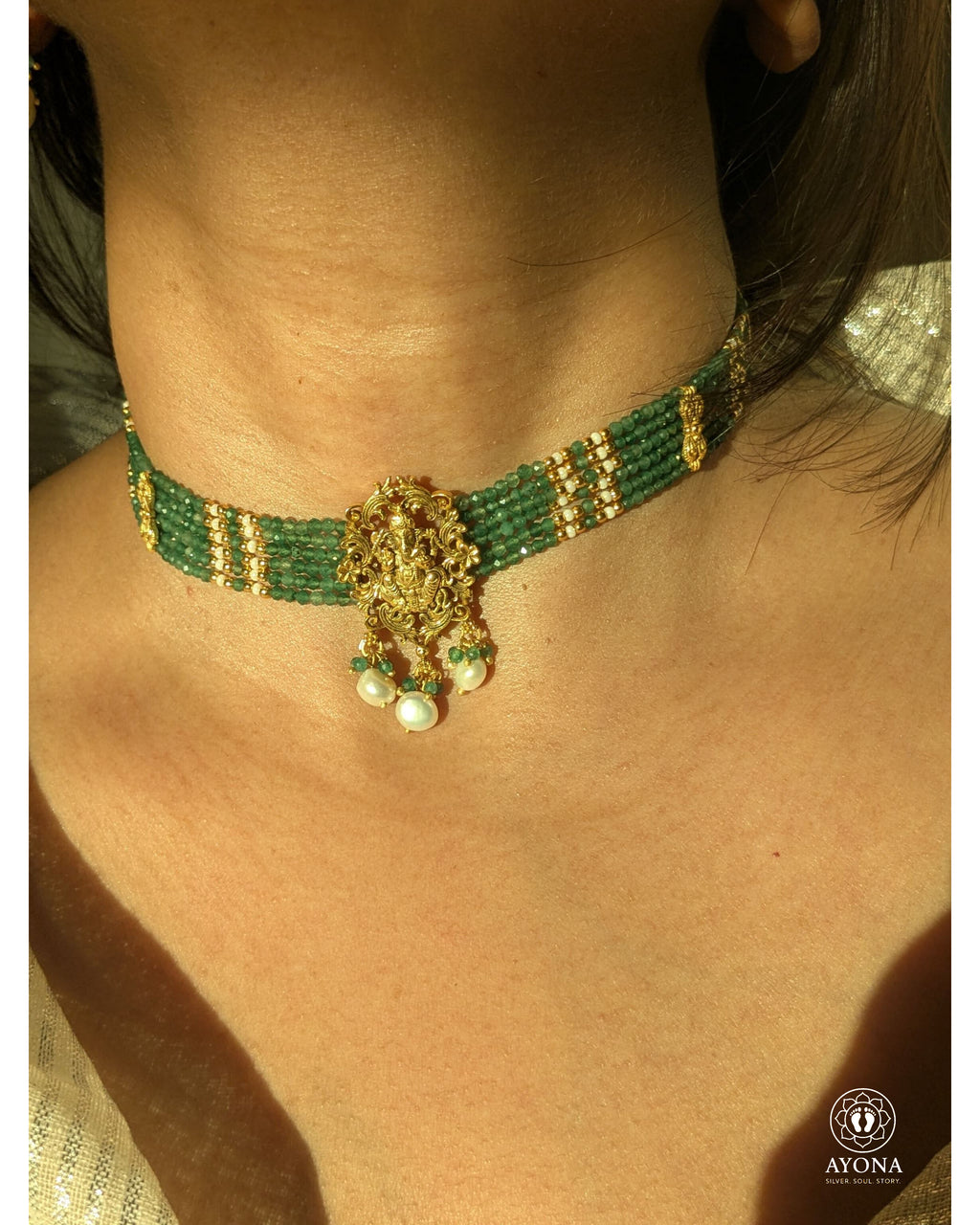 Vignaharta Choker Set (विघ्नहर्ता चोकर)