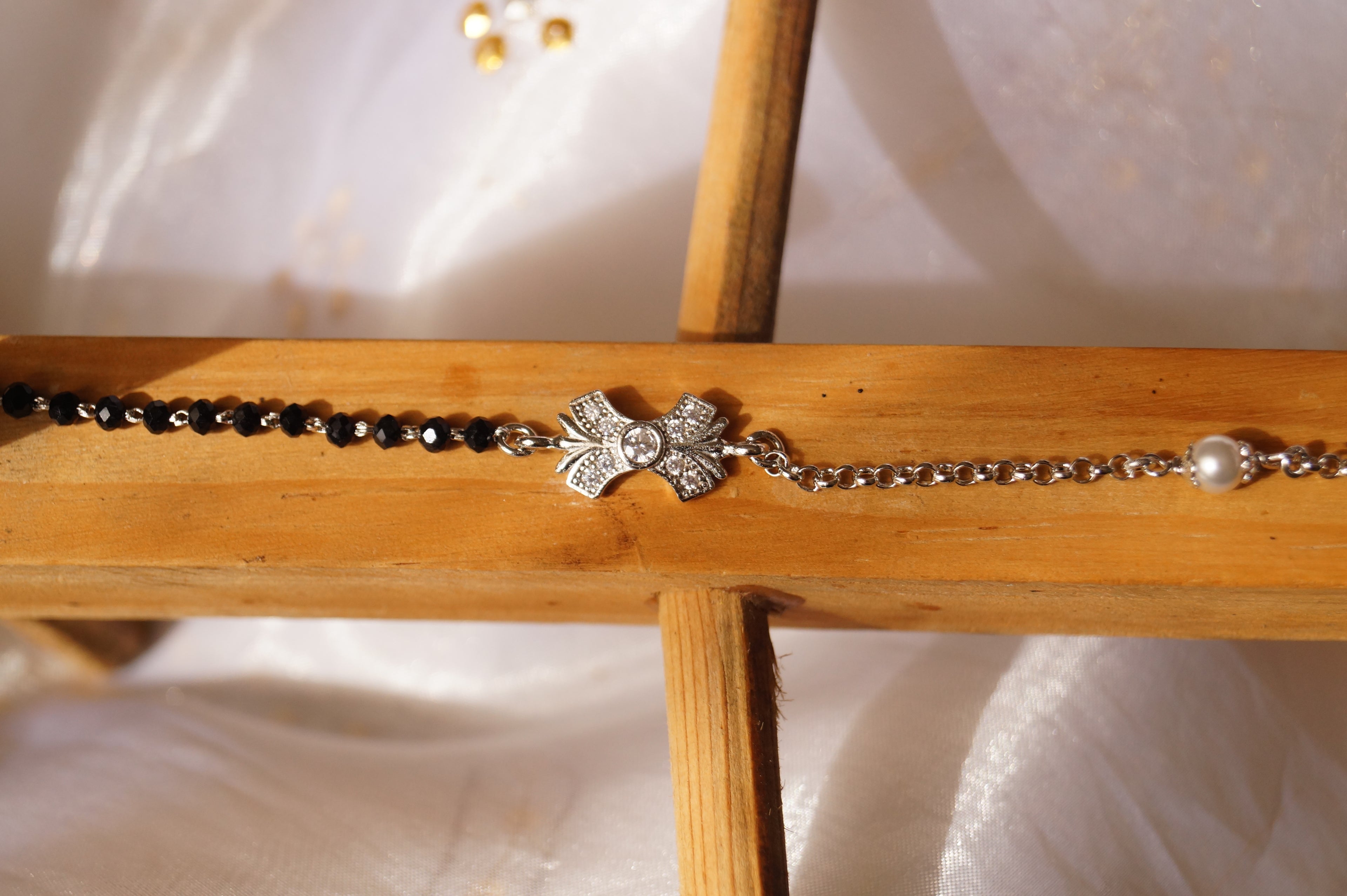 Mangalsutra Bow Bracelet