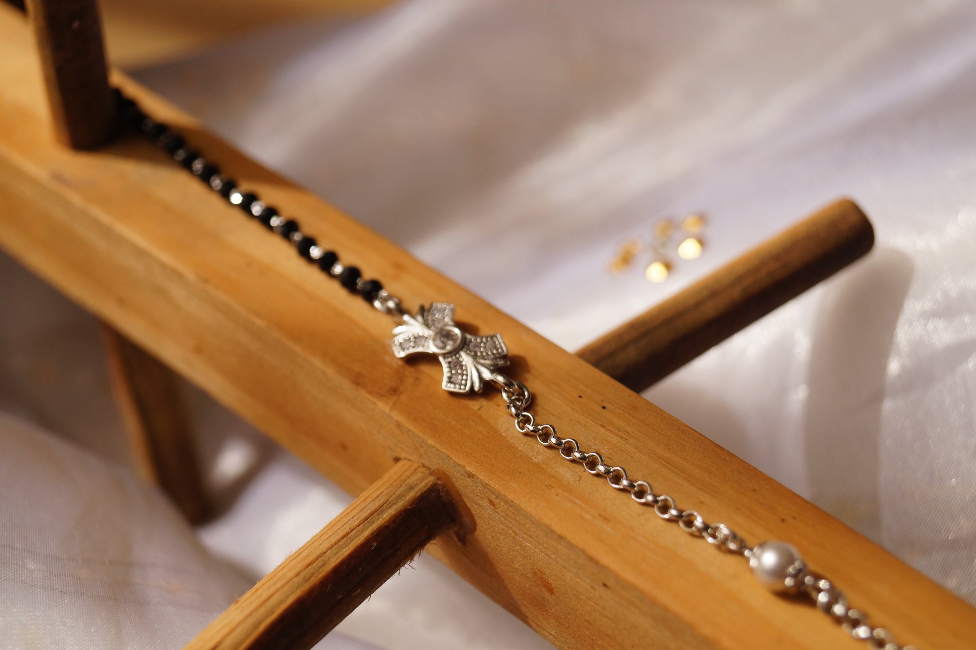 Mangalsutra Bow Bracelet